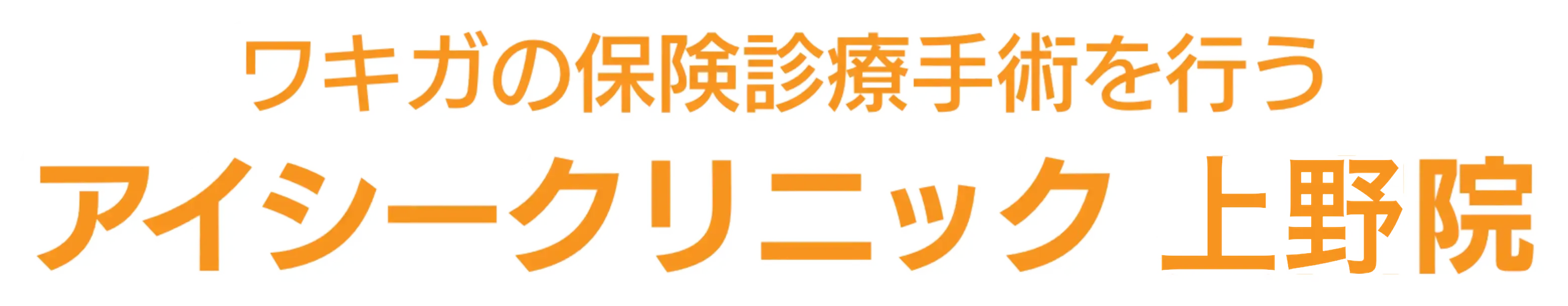 ワキガの保険診療手術を行う アイシークリニック 上野院