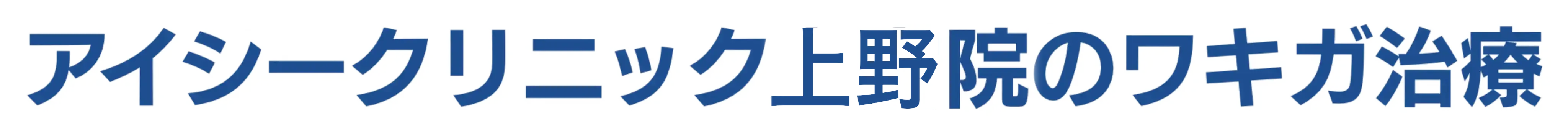 アイシークリニック上野院のワキガ治療